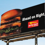 Premiere Panel directional billboard- In N Out Burger LA